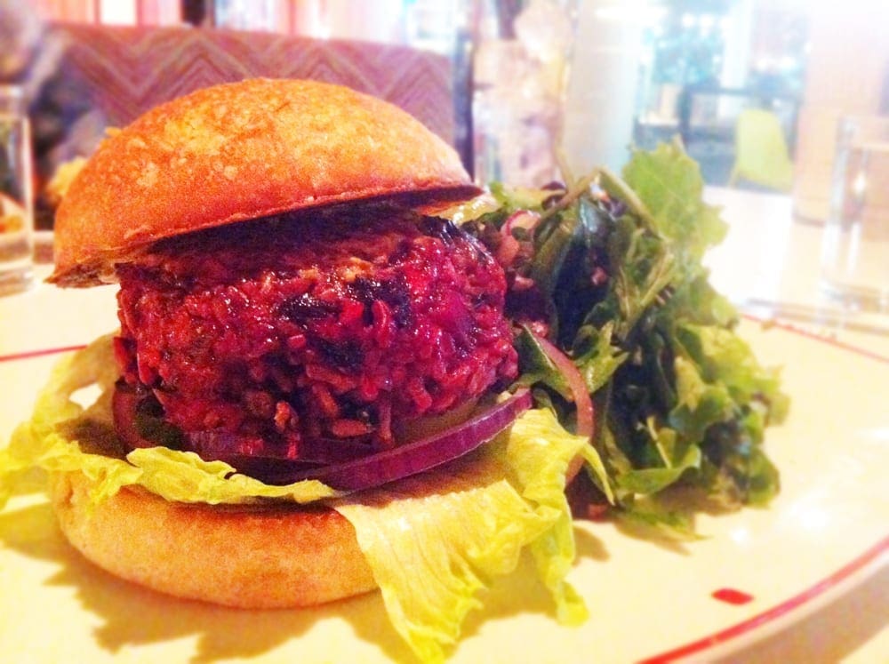 Vegan Bacon Burger from Farmers Fishers Backers