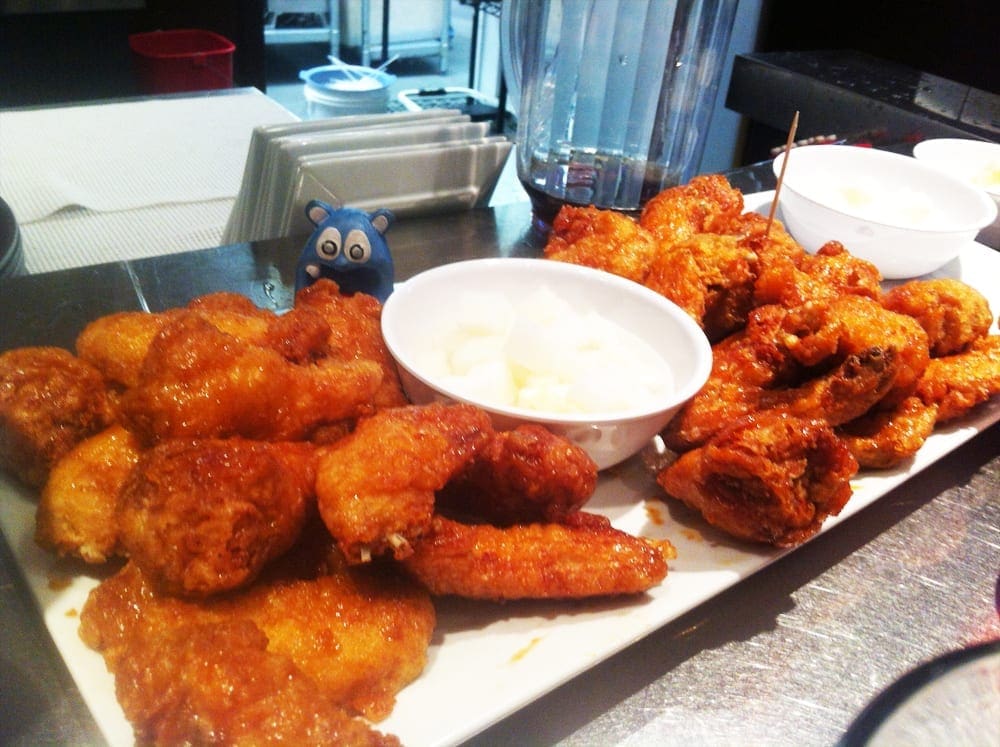 Soy Garlic Wings from Bon Chon Ellicott