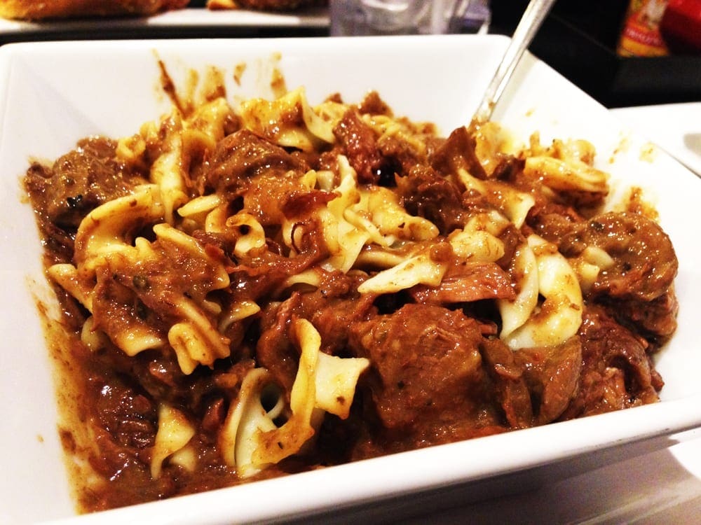 Beef Stroganoff from Parkway Deli