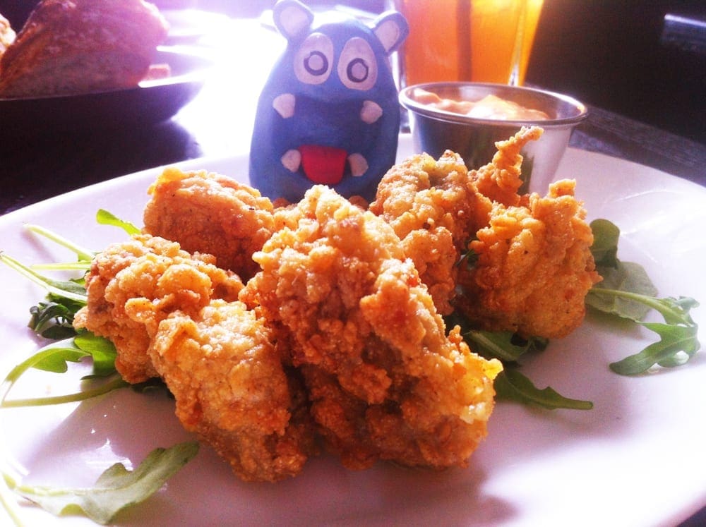Fried Chincoteague Oysters from Addies