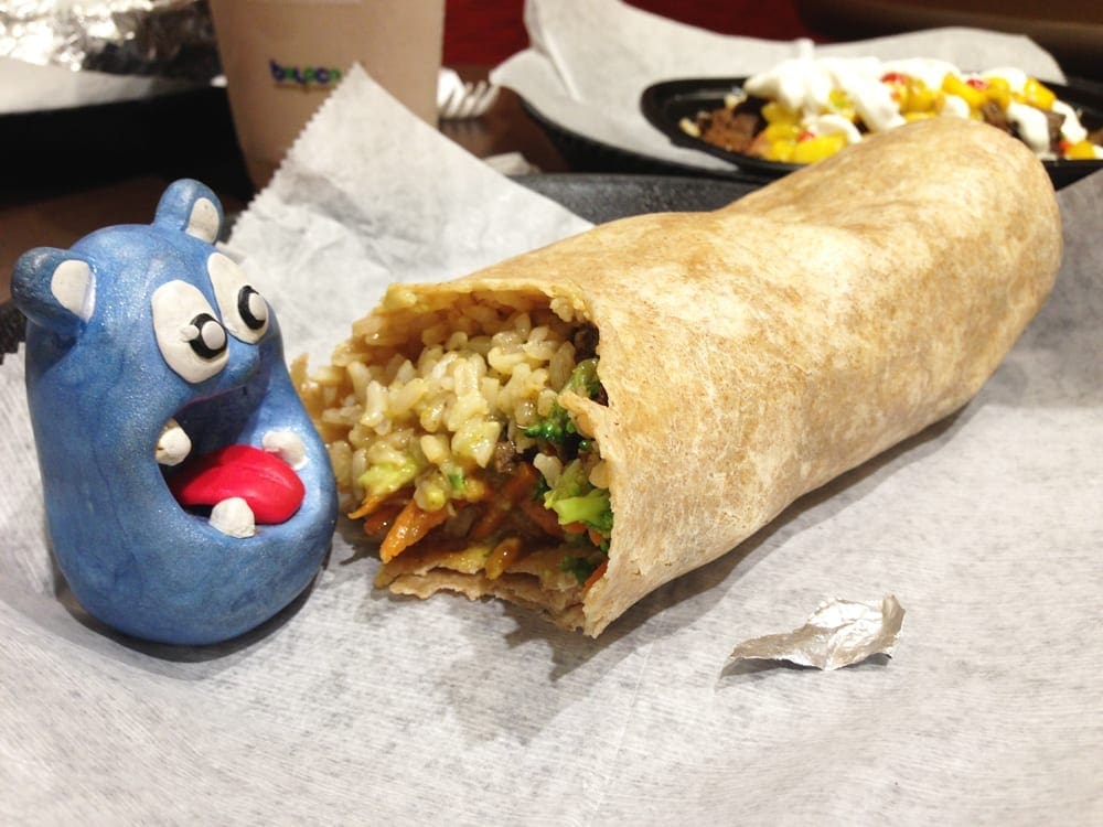 Teriyaki Steak Burrito from Boloco