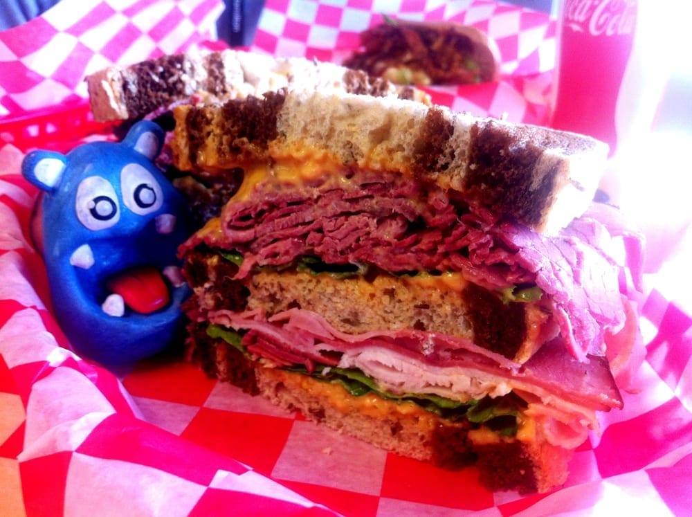Hulk Sandwich from Bean Bag Deli