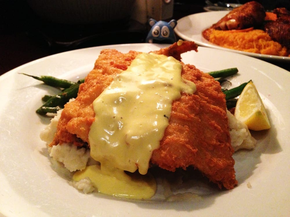 Trout Parmesan from Clyde's Chinatown