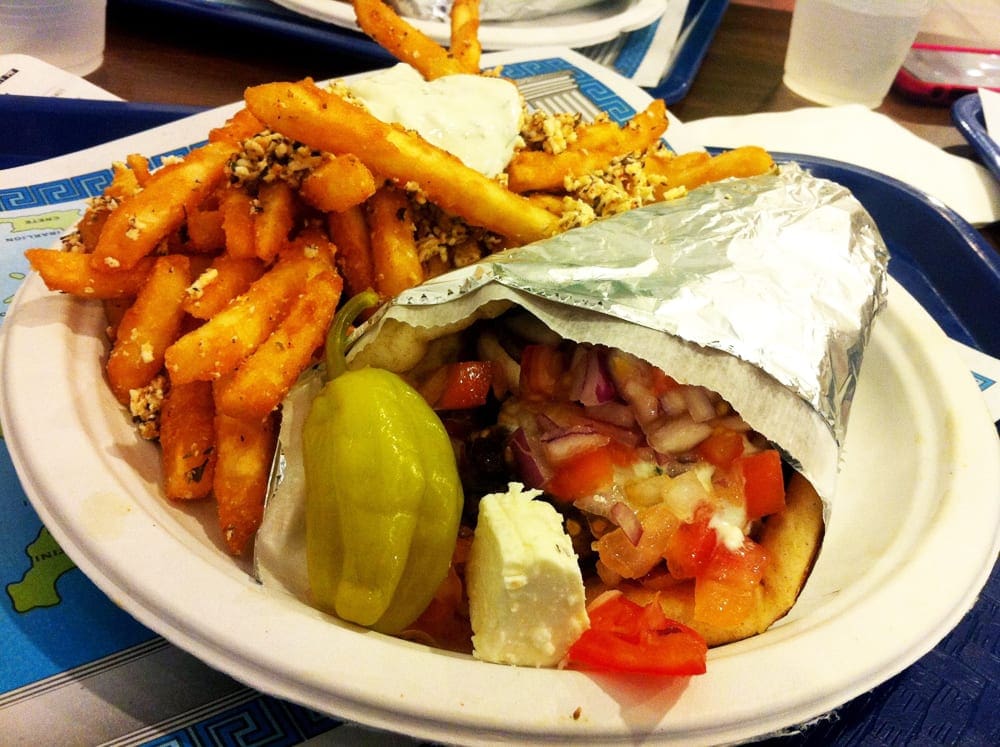 Big Greek Bifteki Pita from Big Greek Cafe
