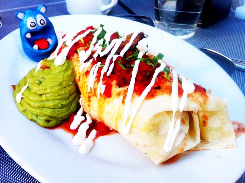 Breakfast Burrito from PBR Rock Bar