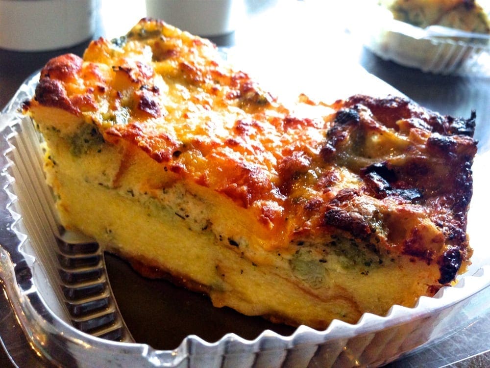 Broccoli Cheddar Strata from Starbucks Puerto Rico