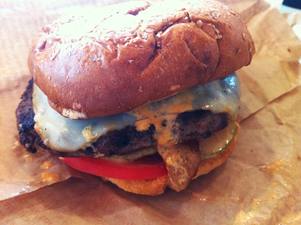 Brown Bag Burger Combo from Be Right Burger