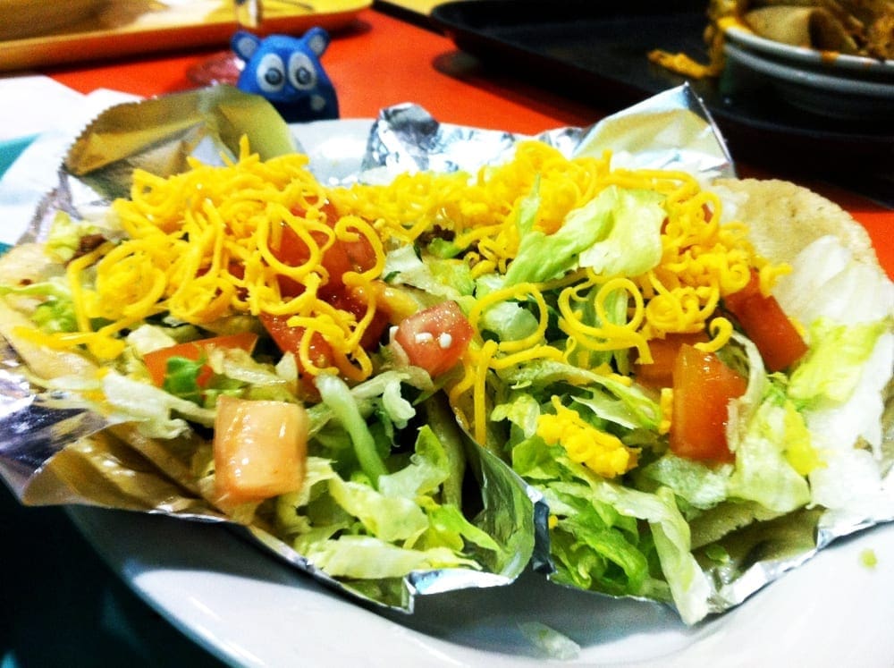 Picadillo Puffy Tacos from Chacho's San Antonio Texas