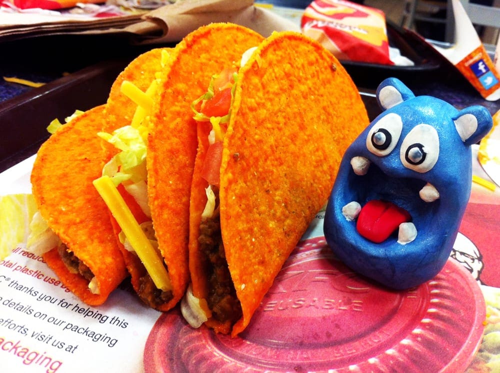 Doritos Tacos from Taco Bell