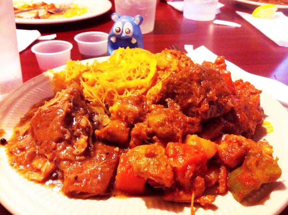Filipino Food from Lumpia Pansit