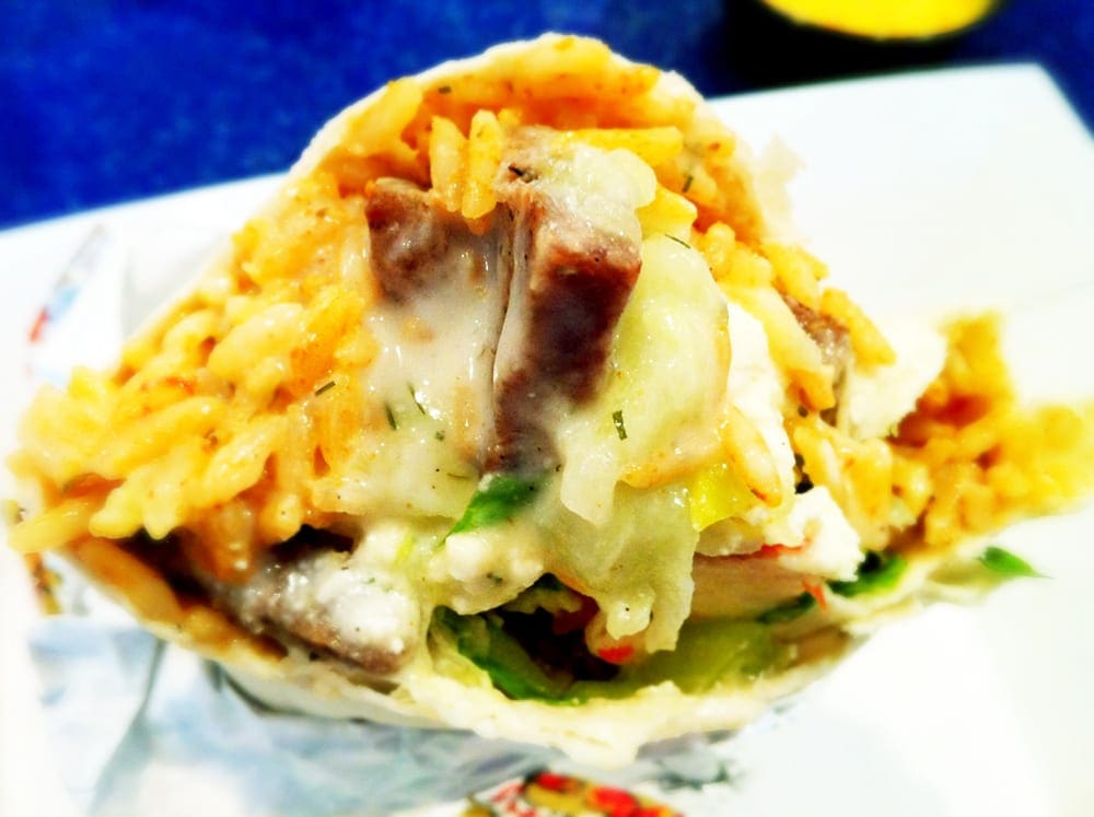 Gyro Burrito from California Tortilla