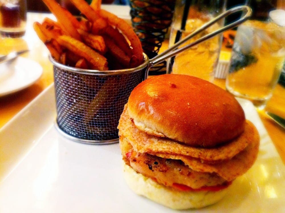 Lobster Burger from Central Michel Richard