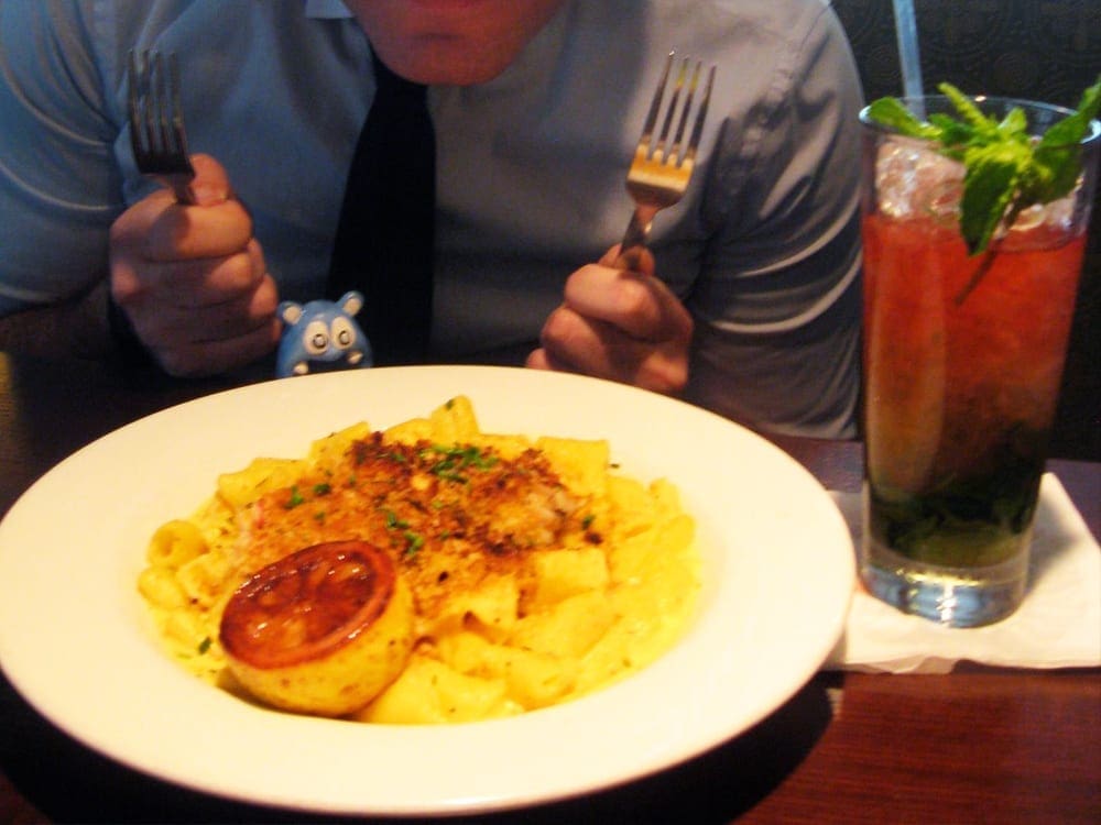 Lobster Mac & Cheese from Founding Farmers
