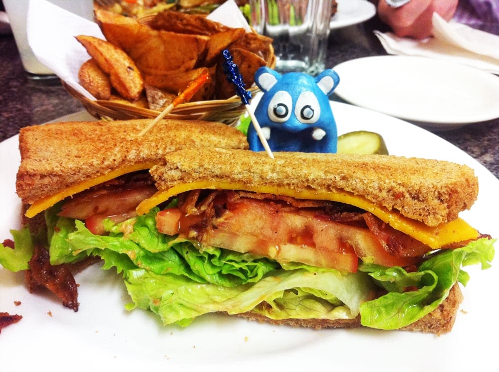 Peanut Butter BLT Sandwich from Mark's Kitchen