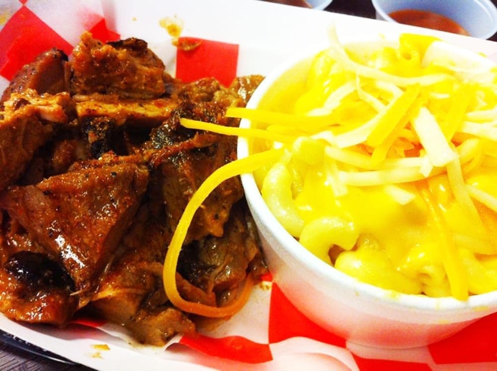 Pulled Pork and Mac & Cheese from Urban Bar-B-Que Company