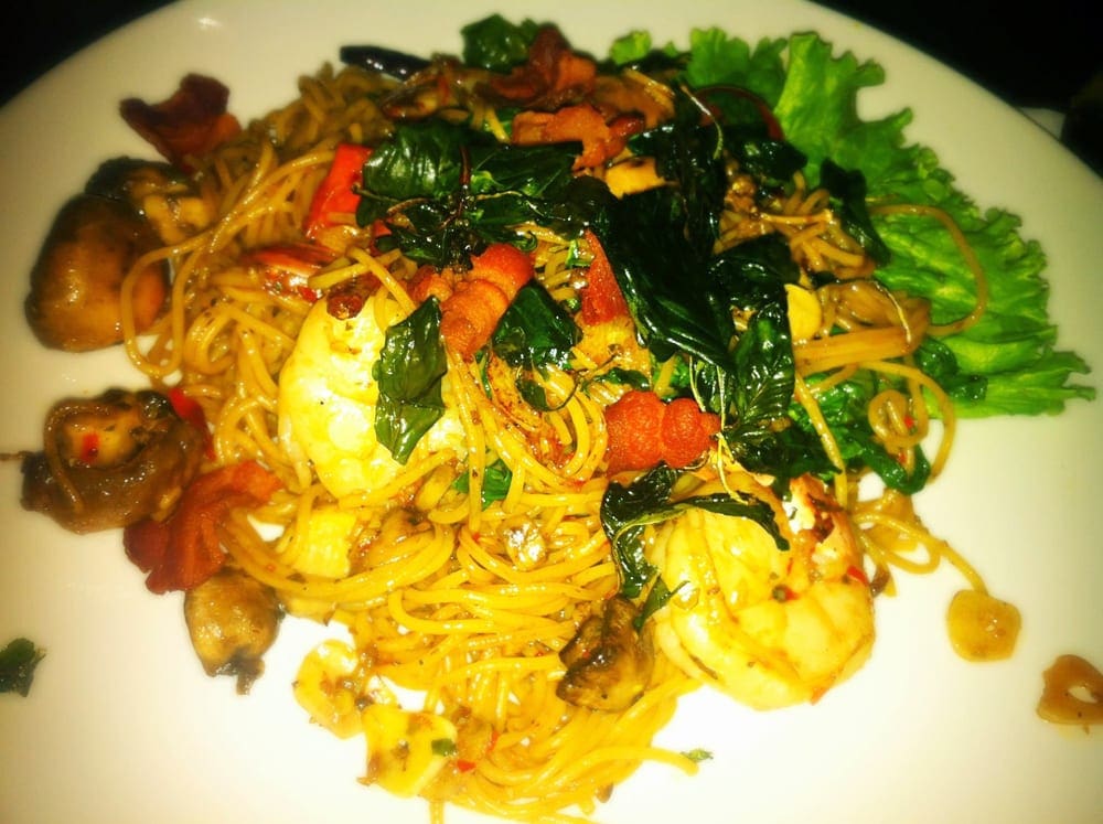 Shrimp Spaghetti from Rice
