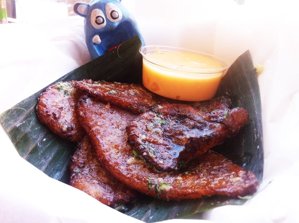 Twice Fried Ripe Plantains from Frita Batidos