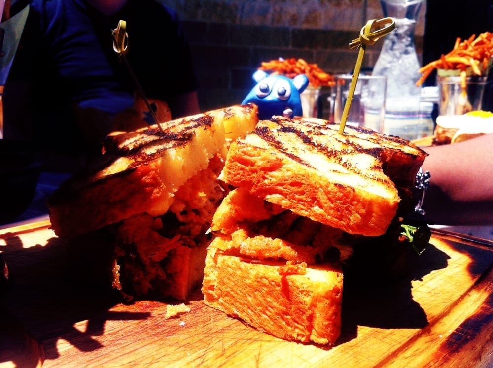 Soft Shell Crab BLT from Luke San Antonio Texas