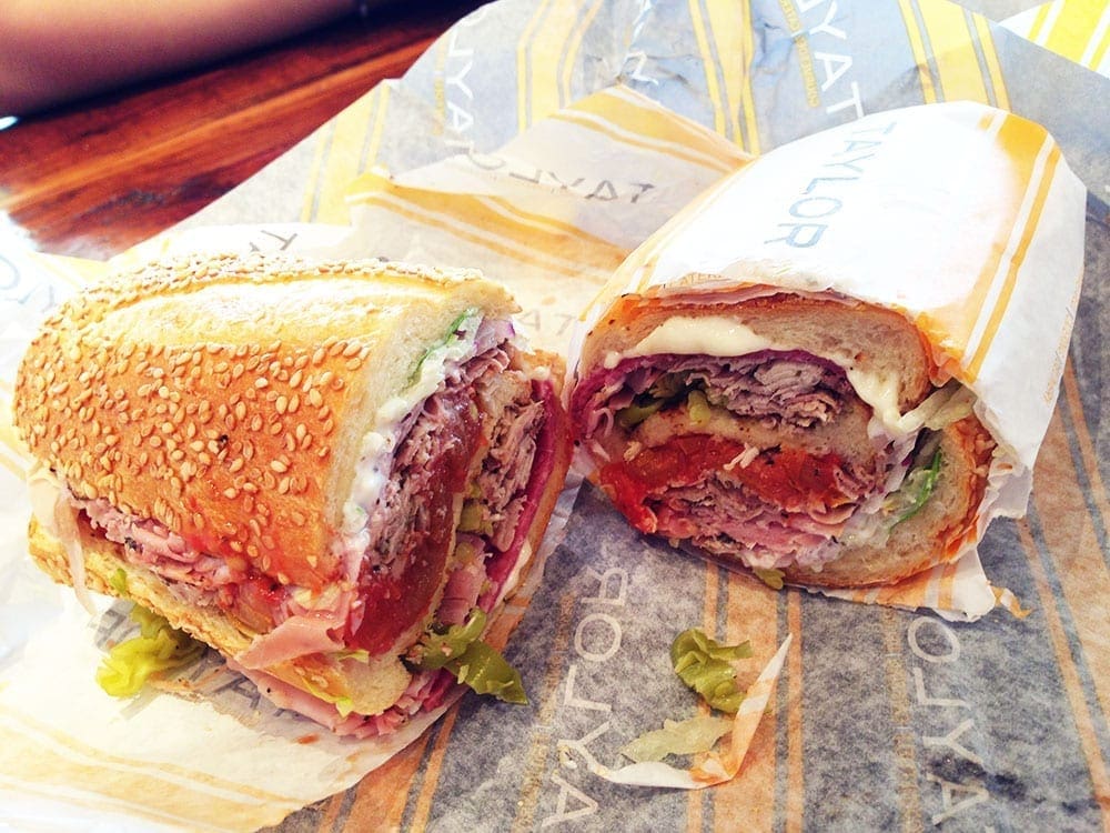 Bensalem from Taylor Gourmet Bethesda