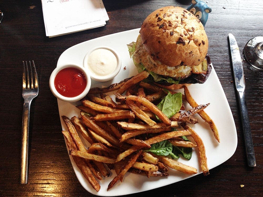 Korean Burger from Quench