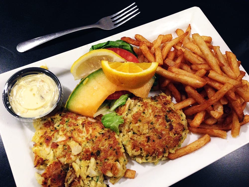 Maryland Crabcake Dinner @ Parkway Deli