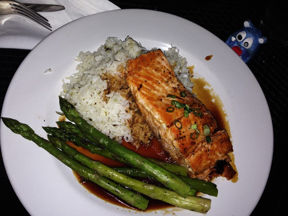 Soy Ginger Salmon @ Union Jack's Rio