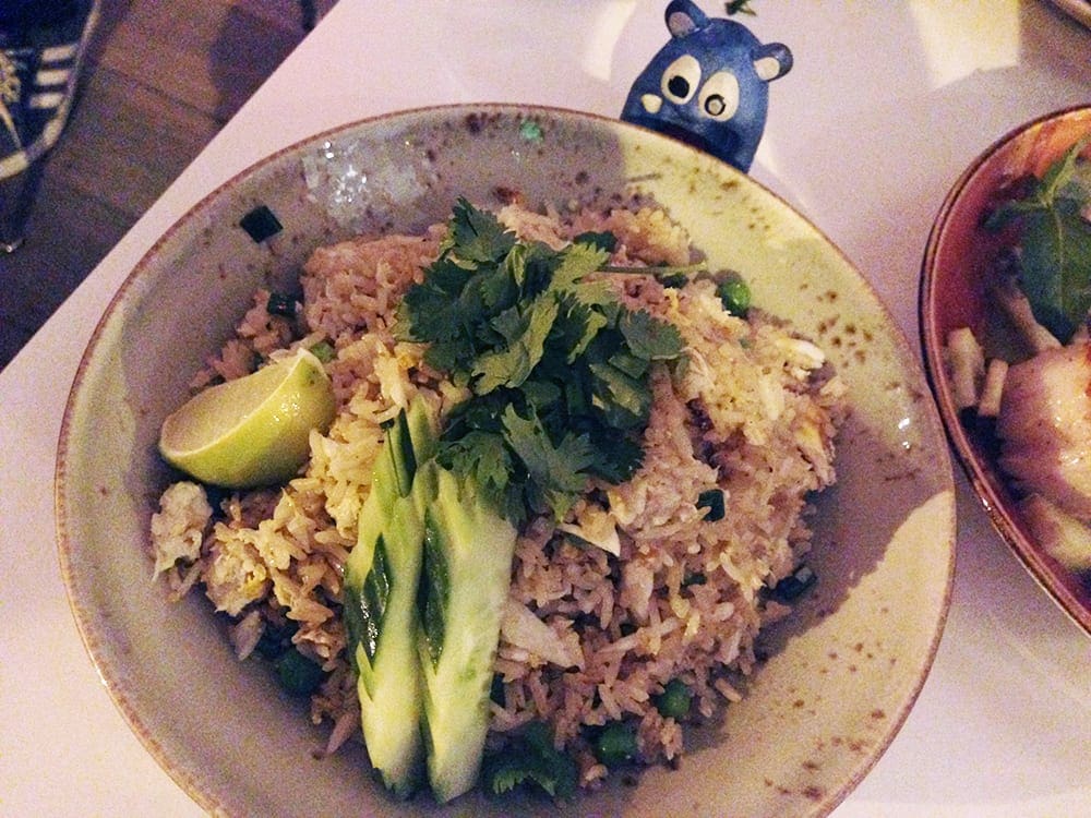 Blue Crab Fried Rice @ Doi Moi DC