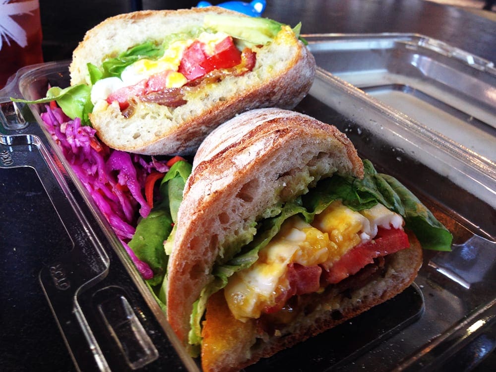 Eggy Blat Sandwich $11 @ Parlor 1255 San Francisco