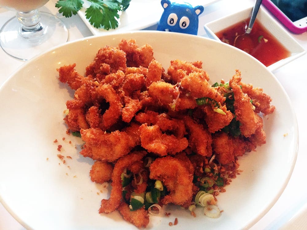 Salt & Pepper Calamari $11 @ Rangoon Ruby San Francisco