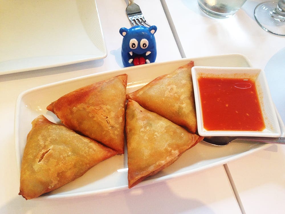 Samosas $10 @ Rangoon Ruby San Francisco