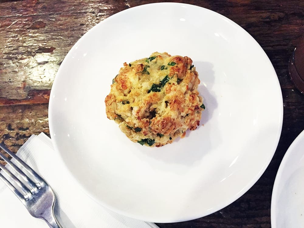 Feta Scallion Scone $4 @ Intelligentsia Coffee Shop Los Angeles California