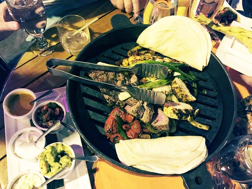 Tacos Al Carbon Adobo Chicken & Beef $39 @ El Vez Philadelphia