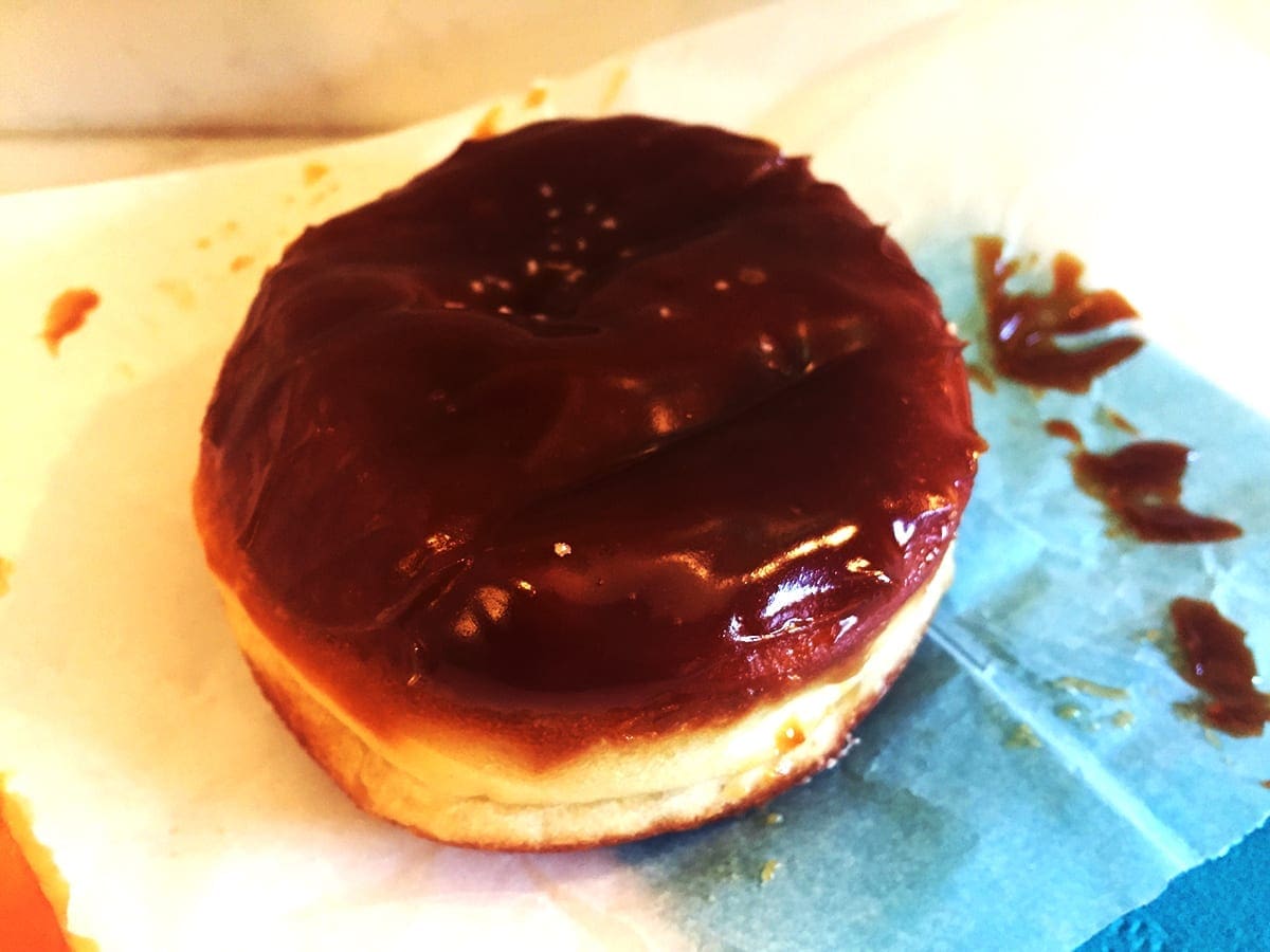 Salted Dulce de Leche Donut @ District Doughnut in Capitol Hill