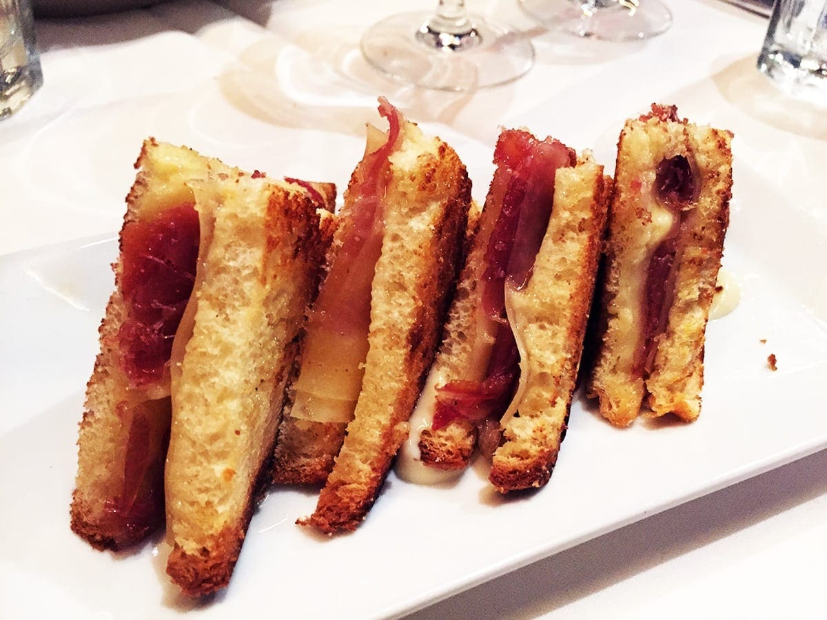 Truffled Bikini Sandwich $9 @ Barcelona Wine Bar in Reston Virginia