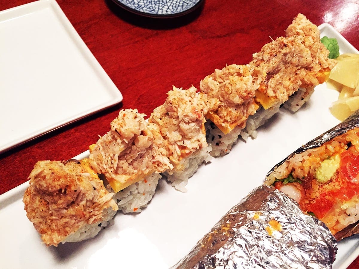 Humpty Dumpty Roll $11 @ Sushi Jin in Down Town Silver Spring, Maryland
